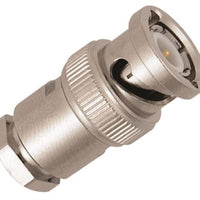 BNC Plug for RG58 Cable - Nickel Plated Brass