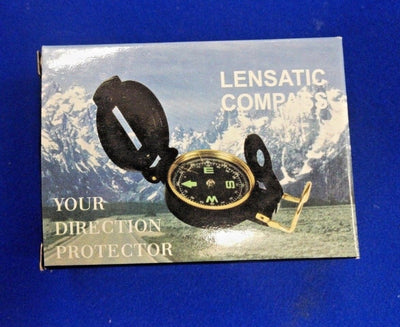 Compass for Boating, Orienteering, Camping, Hiking - for Aiming on Land or Water