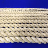 Synthetic Hemp Style 3 strand Rope 4mm - 24mm