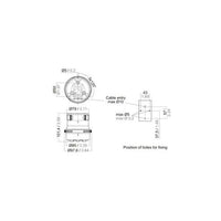 Aqua Signal Series 34 LED-12/24V Tricolour