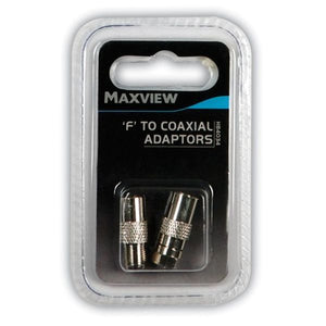 Maxview 'F' to Coaxial Adaptors