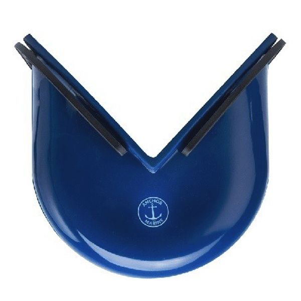 Anchor Corner Fender (16 x 14 x 11cm / Navy) - ChasNewensMarine