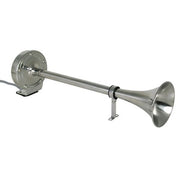 Marinco Horn Single Trumpet 16.5" SS 24V 2.5A 118db