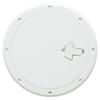 Can Plastic Inspection Plate 315mm Diameter White