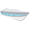 Trem Boat Cover XL 580-650cm Grey Polyester