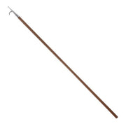 Trem Wooden Barge Pole with Chrome Hook (2.1 Meters)