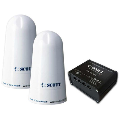 Scout 4G onBoard Plus Kit with Dual SIM Router & 2x 4G Antenna