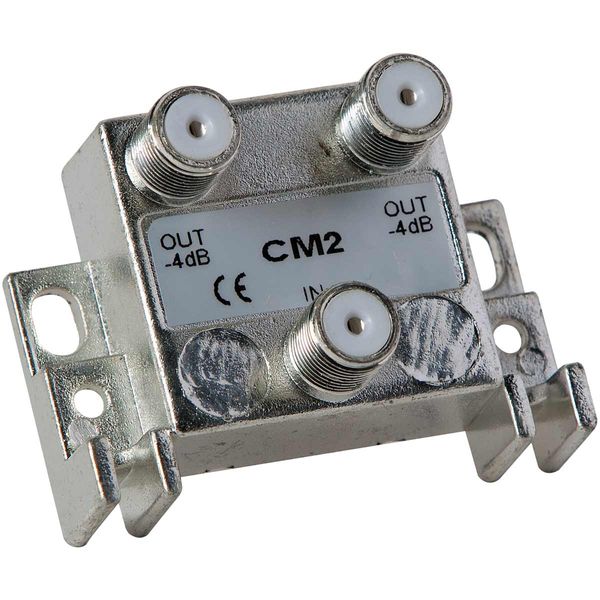 Scout CM2 2-Way Coaxial Splitter with F-type Connectors