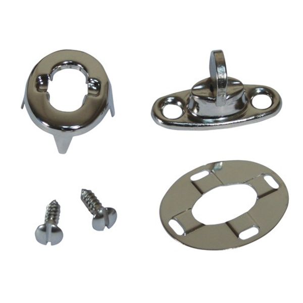 AG Turn button Kit Screwfix 6mm Nickel Plated x Sets/Kit