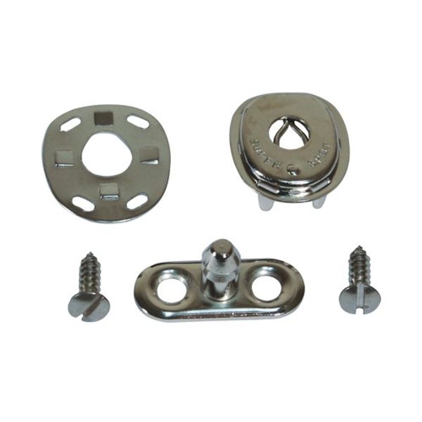 AG Lift-The-Dot Kit Screwfix/Fabric Nickel Plated x Sets/Kit