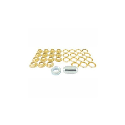 AG Eyelet Kit with Tools Brass 1/2