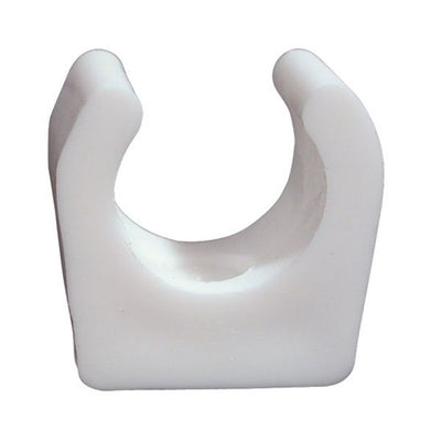 AG White Maclow Flexible Clip 3/8