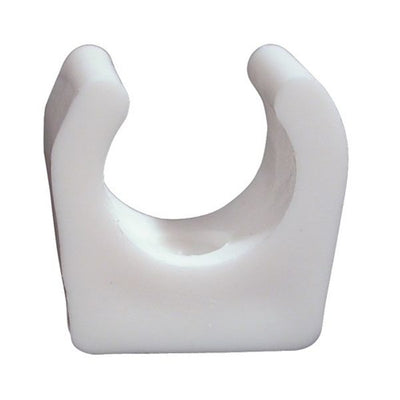 AG White Maclow Flexible Clip 1/2