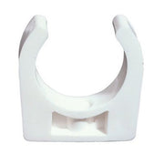 AG White Flexible 1" Maclow Clips (2 Pack) Packaged
