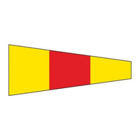 Flag International Code Signal 0 (30 x 45cm)