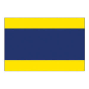 Flag International Code Signal D (30 x 45cm)