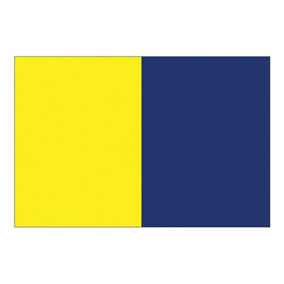 Flag International Code Signal K (30 x 45cm)