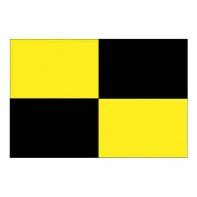 Flag International Code Signal L (30 x 45cm) - ChasNewensMarine