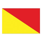 Flag International Code Signal O (30 x 45cm)