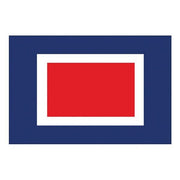Flag International Code Signal W (30 x 45cm)