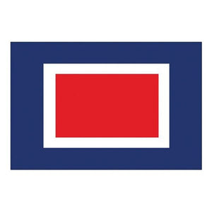 Flag International Code Signal W (30 x 45cm) - ChasNewensMarine