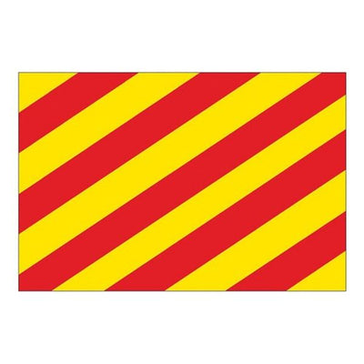 Flag International Code Signal Y (30 x 45cm)
