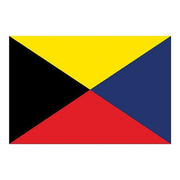 Flag International Code Signal Z (30 x 45cm)
