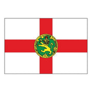 Flag Alderney (30 x 45cm) - ChasNewensMarine