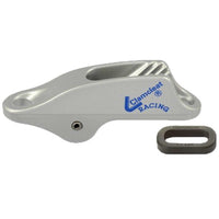 Clamcleat 4-8mm Trapeze / Vang Silver Aluminium - ChasNewensMarine