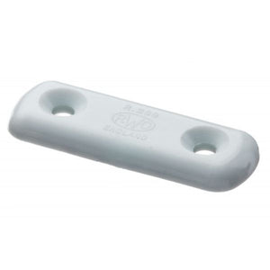 RWO Webbing Plate 50mm White (x2) - ChasNewensMarine