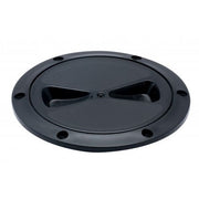 RWO Screw Inspection Cover 100mm Black (with Seal)