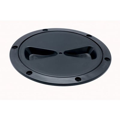 RWO Screw Inspection Cover 125mm Black (with Seal)