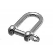 RWO Stainless Steel D Long Shackle Bar 6mm Pin