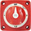 m-Series Mini Selector Battery Switch - Red