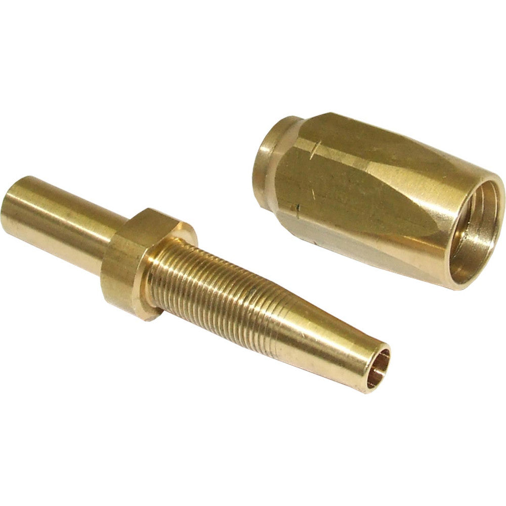 Seaflow Straight End Fitting for 8mm Hydraulic Hose (10mm Spigot)  603511 - ChasNewensMarine