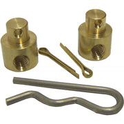 Morse 330/33C Control Cable End Pivot and Pin (3mm Thick / Per Pair)  609211 - ChasNewensMarine