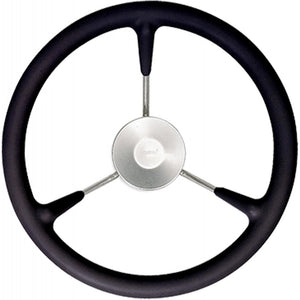 Vetus KS38Z Black Padded Marine Steering Wheel (380mm)  611230
