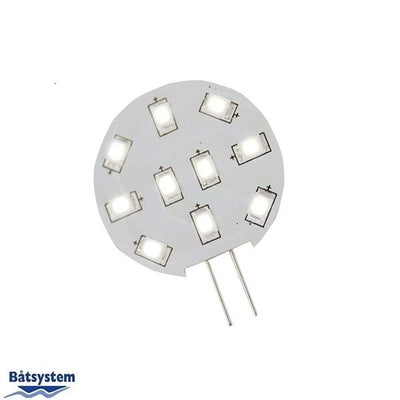 LED Bulb G4 10-LED 12V Replacement Side Fitting - 94G4S