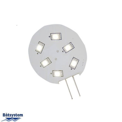 LED Bulb G4 6- LED 12V Replacement Side Fitting - 94G4S6