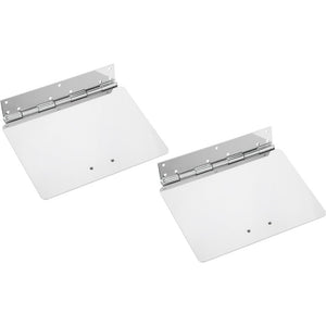 Lectrotab Stainless Steel Trim Tab Plates (12" x 18" / Per Pair)  616318 - ChasNewensMarine