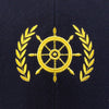 Yachtsman Cap with Anchor or Ship's Wheel & Leaf