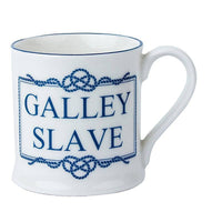Campfire-style Mugs - Nautical logos: Grumpy old Man  Galley Slave