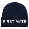 Embroidered Knitted Beanie Hats - Various Nautical Motifs