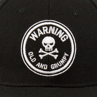 Yachting Cap 'Warning, Old & Grumpy'