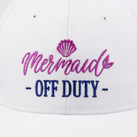 Yachting Cap 'Mermaid off Duty'