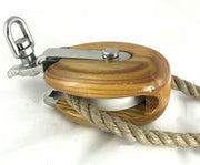 Tall Ship Ash Snatch Block 12-14 mm, 16-18 mm, 20-22 mm, 24-26 mm