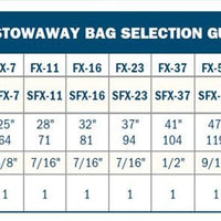 Stowaway Bag for Fortress Anchors FX-7 FX-11 FX-16 FX-23 FX-37 FX-55 FX-85 FX-125