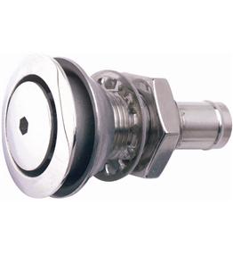Flush Mount Stainless Steel Fuel Vents - by ATTWOOD