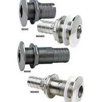 Stainless Steel Straight Thru-Hulls Barbed - by ATTWOOD