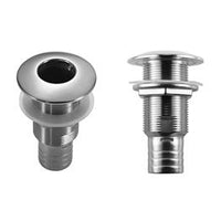 Stainless Steel Straight Thru-Hulls Barbed - by ATTWOOD